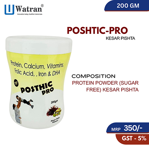 Poshtic-Pro Protein Power - Kesar Pista Flavour